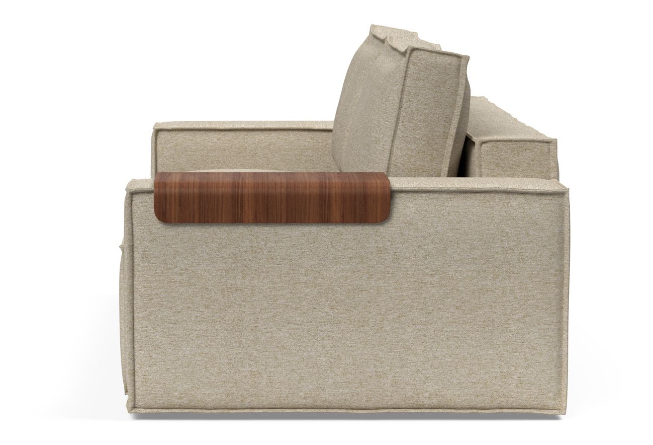 Newilla Storage Sofa Bed w/ Wide Arm Rests