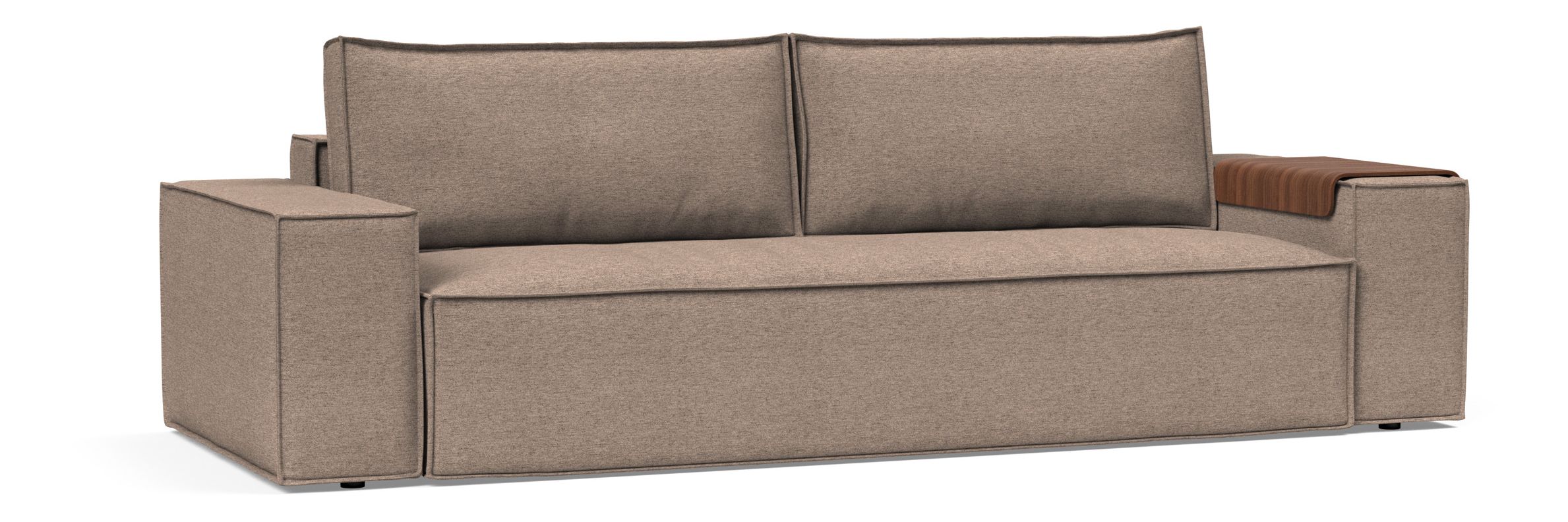 Newilla Storage Sofa Bed w/ Wide Arm Rests