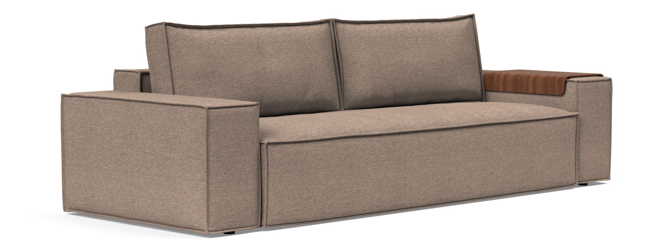 Newilla Storage Sofa Bed w/ Wide Arm Rests