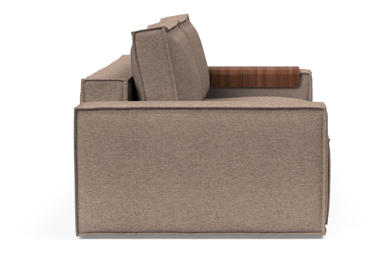 Newilla Storage Sofa Bed w/ Wide Arm Rests