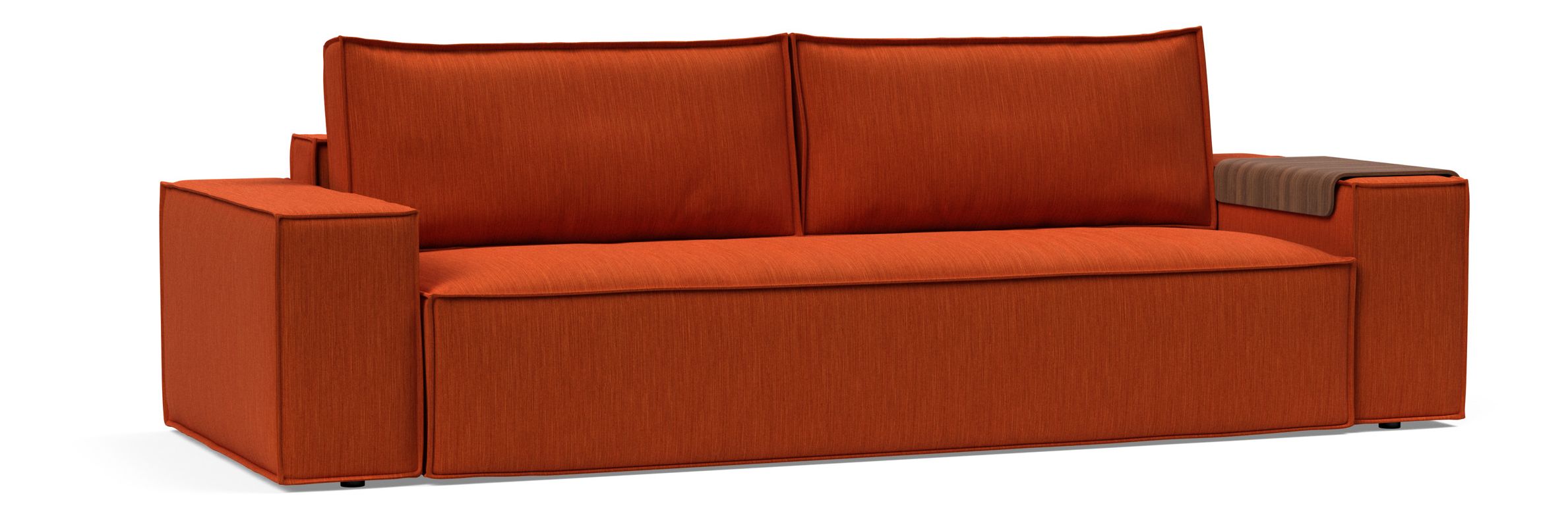 Newilla Storage Sofa Bed w/ Wide Arm Rests