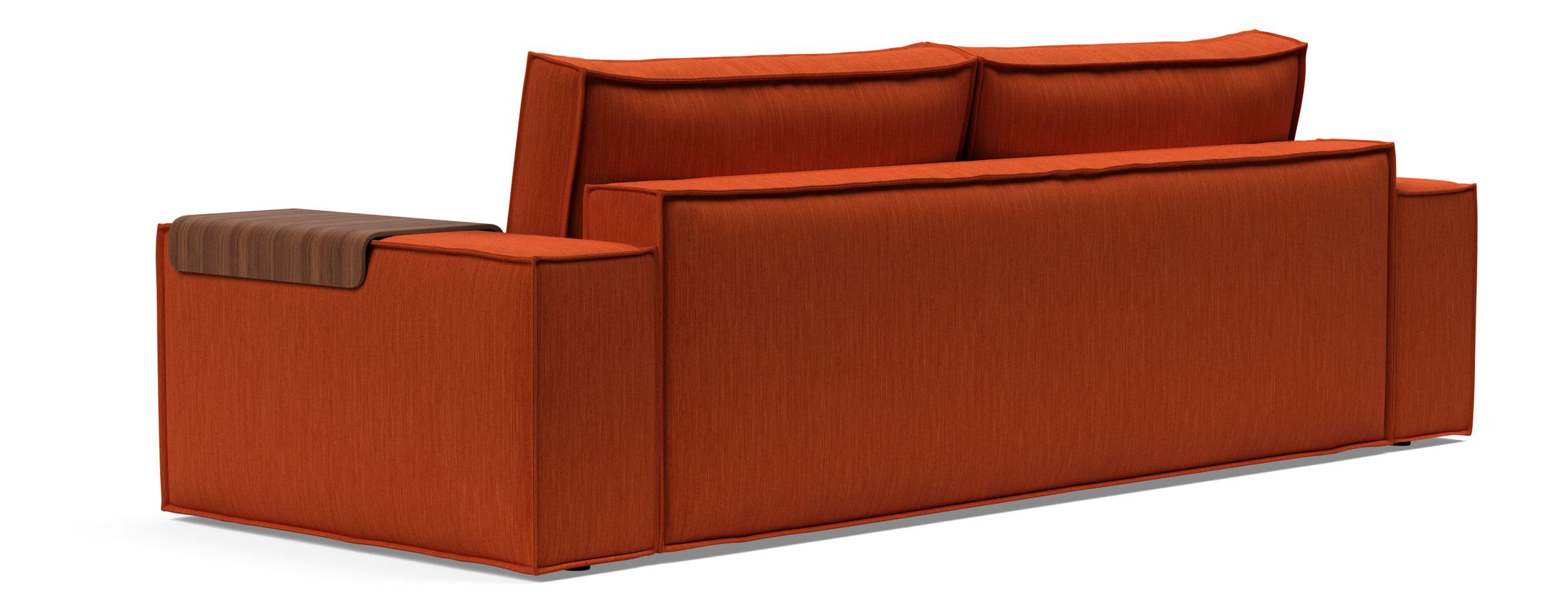 Newilla Storage Sofa Bed w/ Wide Arm Rests