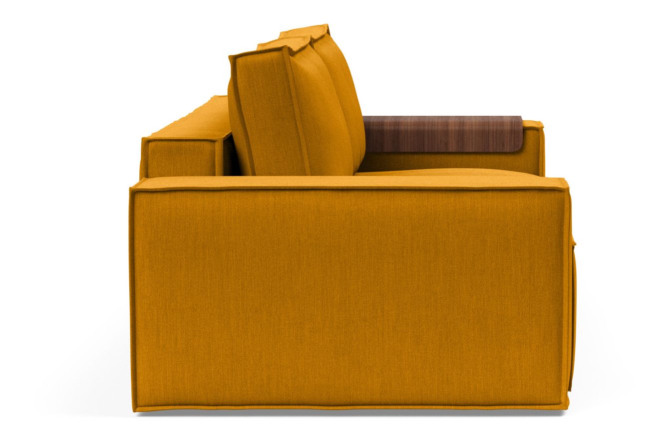 Newilla Storage Sofa Bed w/ Wide Arm Rests