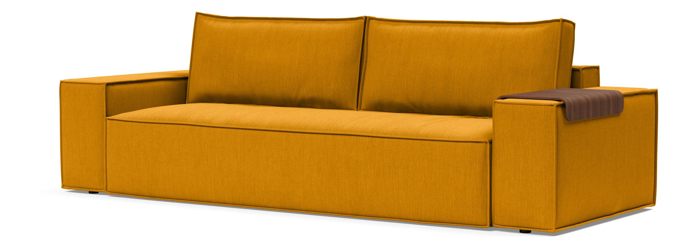 Newilla Storage Sofa Bed w/ Wide Arm Rests