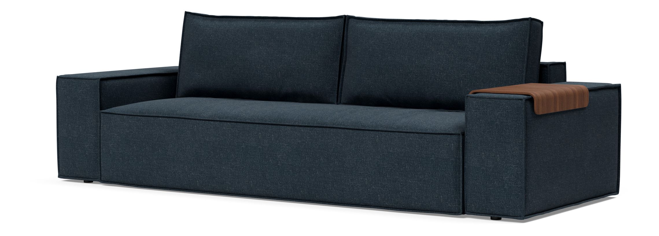 Newilla Storage Sofa Bed w/ Wide Arm Rests