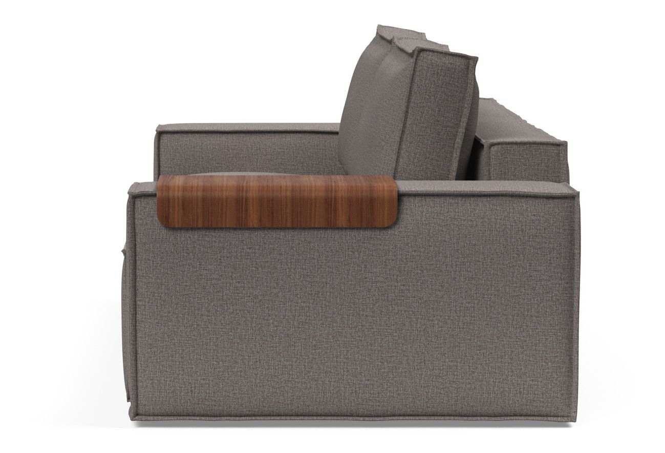 Newilla Storage Sofa Bed w/ Wide Arm Rests