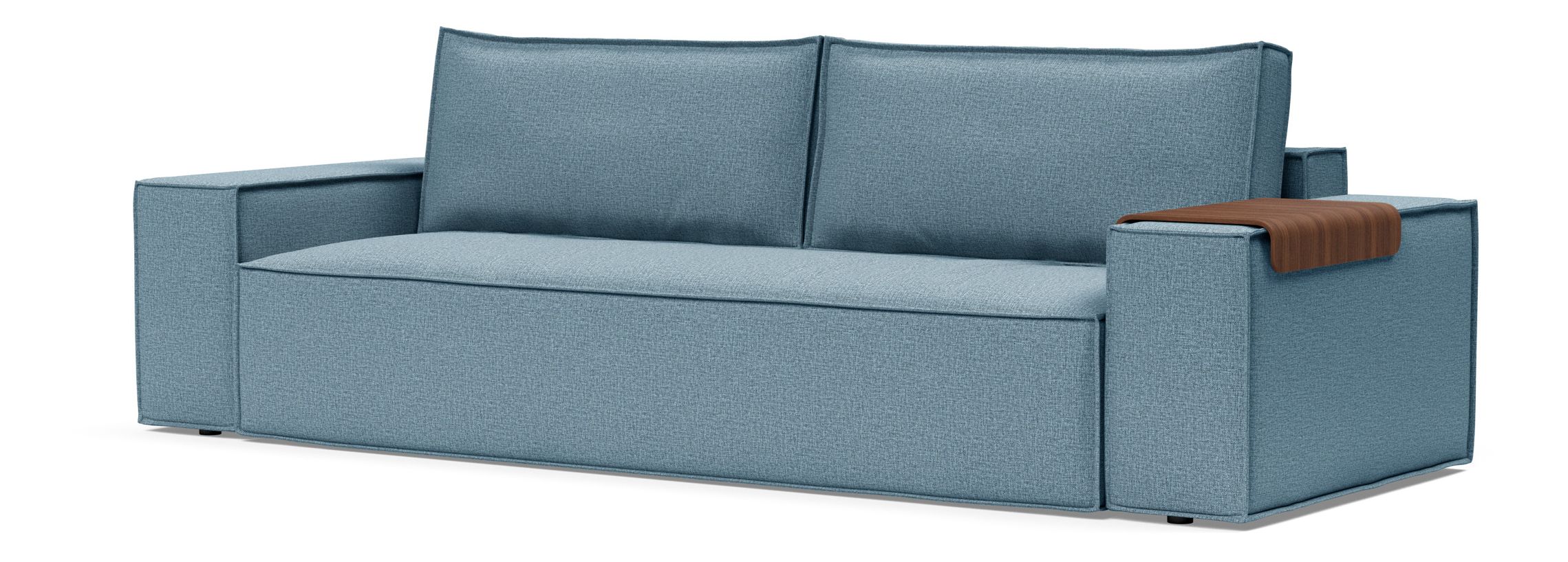 Newilla Storage Sofa Bed w/ Wide Arm Rests