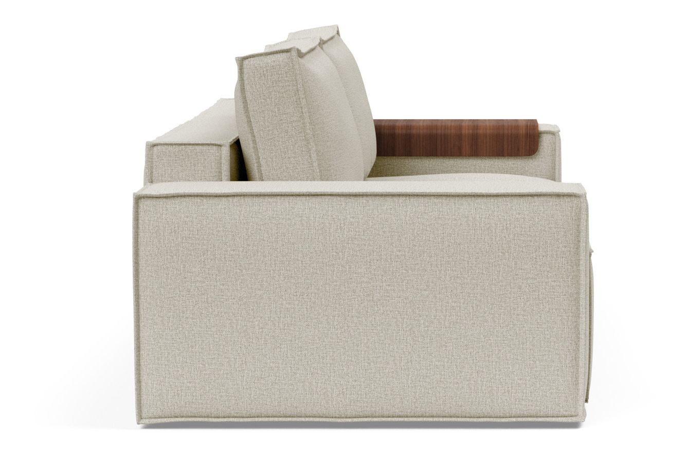 Newilla Storage Sofa Bed w/ Wide Arm Rests