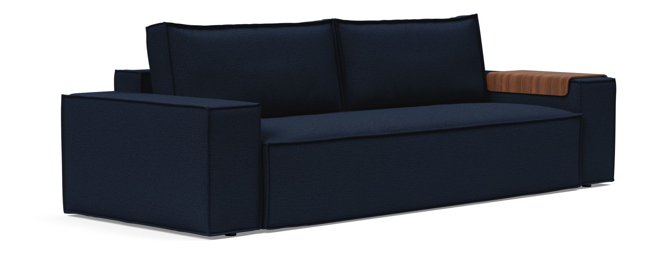 Newilla Storage Sofa Bed w/ Wide Arm Rests