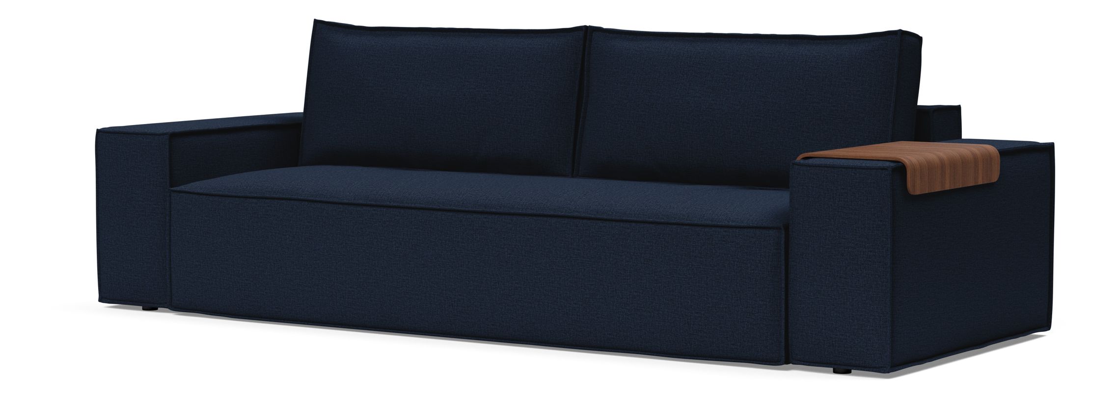 Newilla Storage Sofa Bed w/ Wide Arm Rests