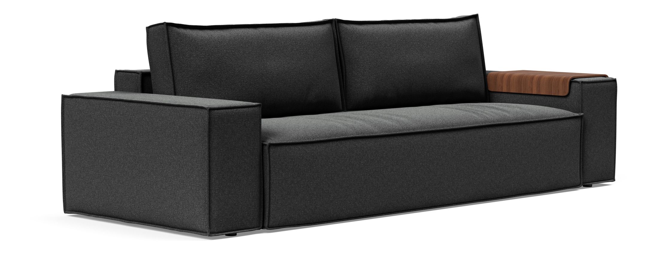 Newilla Storage Sofa Bed w/ Wide Arm Rests