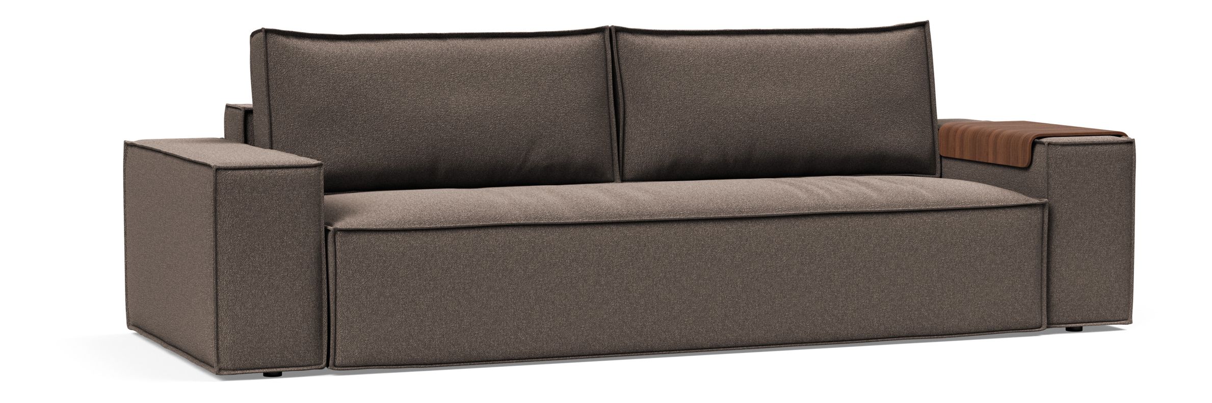 Newilla Storage Sofa Bed w/ Wide Arm Rests