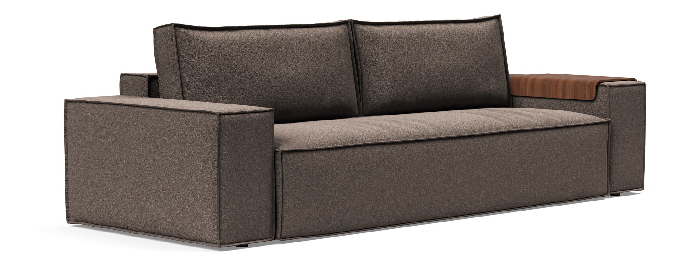 Newilla Storage Sofa Bed w/ Wide Arm Rests