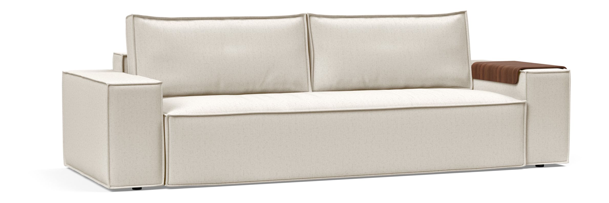 Newilla Storage Sofa Bed w/ Wide Arm Rests