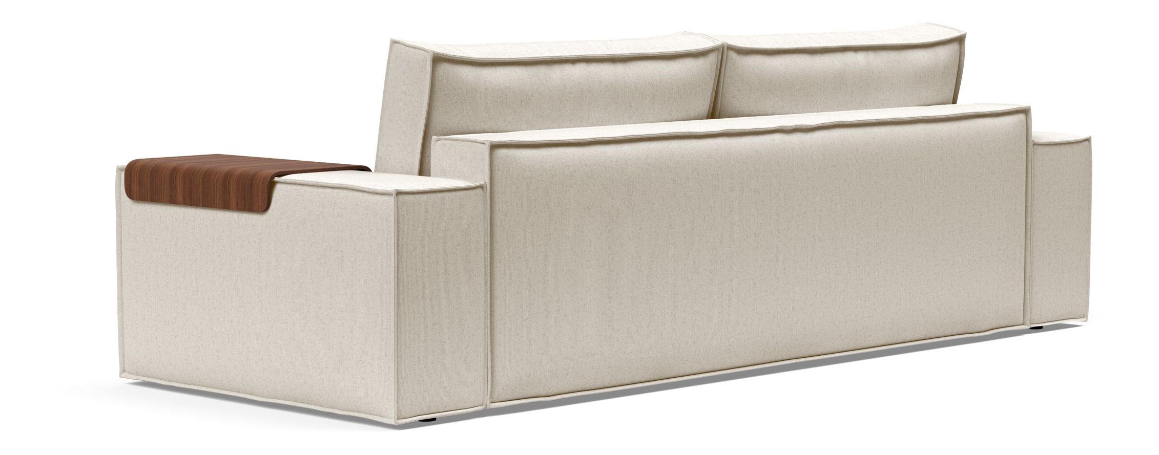 Newilla Storage Sofa Bed w/ Wide Arm Rests