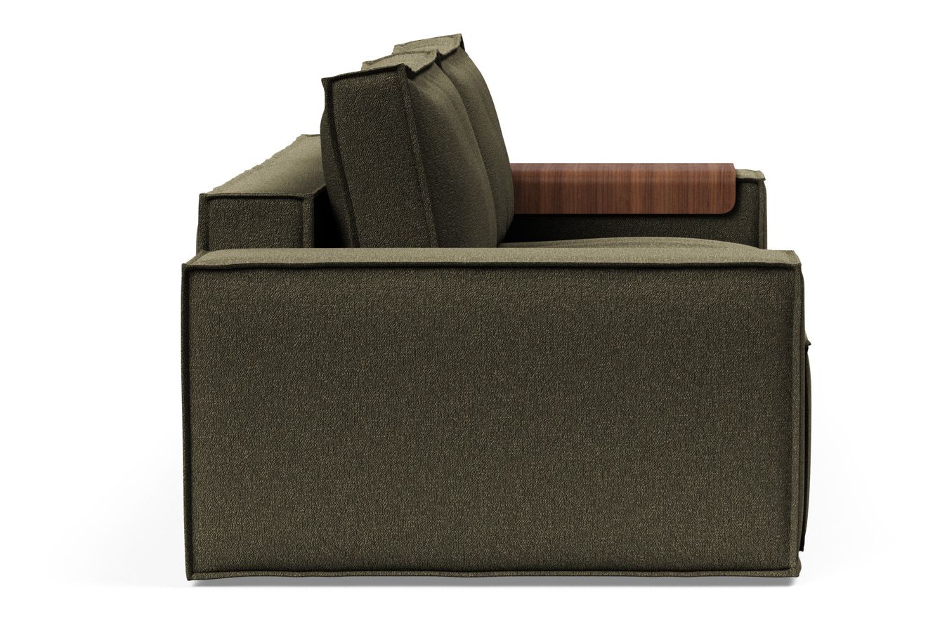 Newilla Storage Sofa Bed w/ Wide Arm Rests