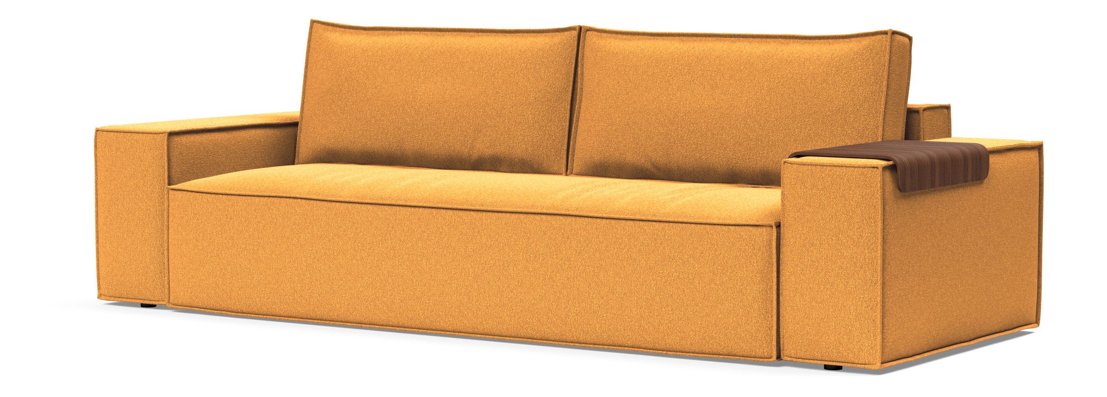 Newilla Storage Sofa Bed w/ Wide Arm Rests