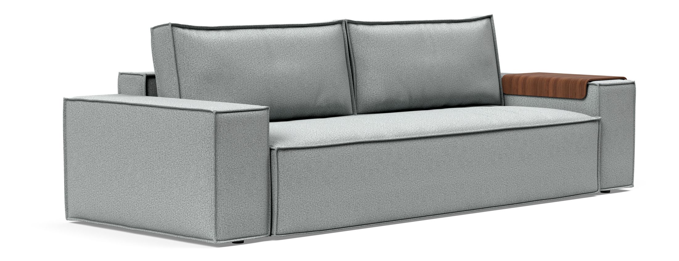 Newilla Storage Sofa Bed w/ Wide Arm Rests