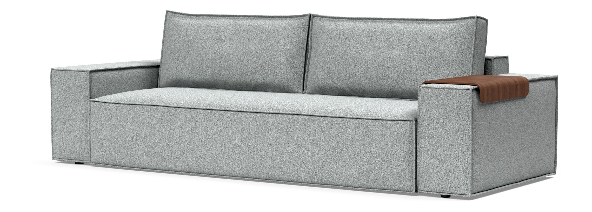 Newilla Storage Sofa Bed w/ Wide Arm Rests