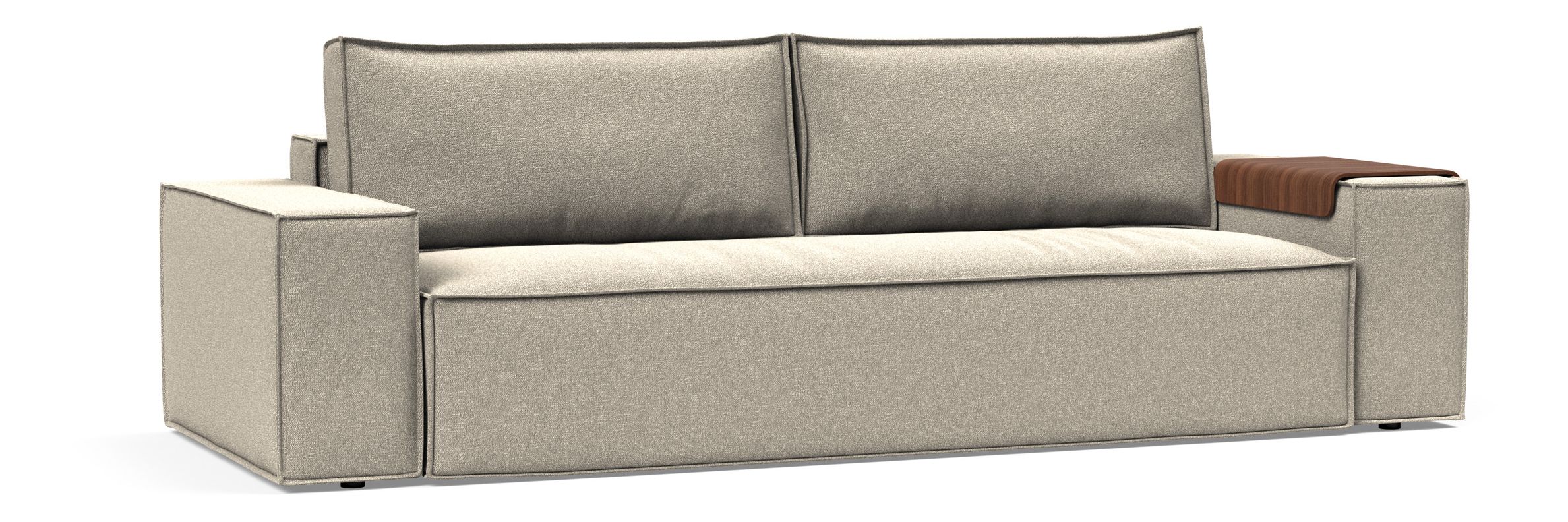 Newilla Storage Sofa Bed w/ Wide Arm Rests