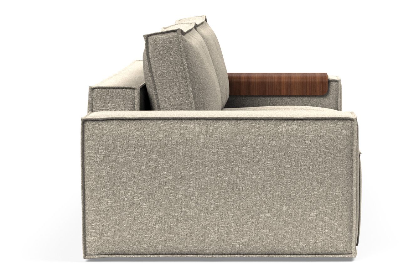 Newilla Storage Sofa Bed w/ Wide Arm Rests