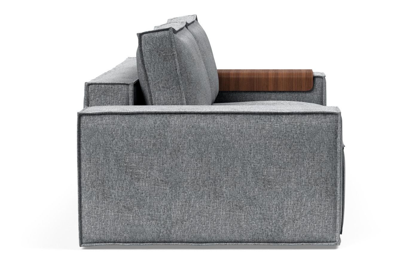 Newilla Storage Sofa Bed w/ Wide Arm Rests