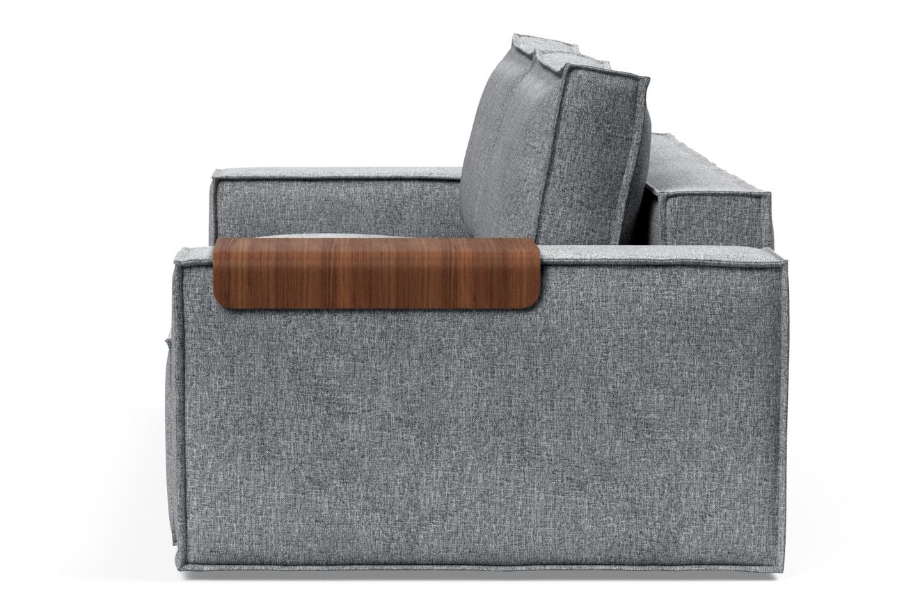 Newilla Storage Sofa Bed w/ Wide Arm Rests