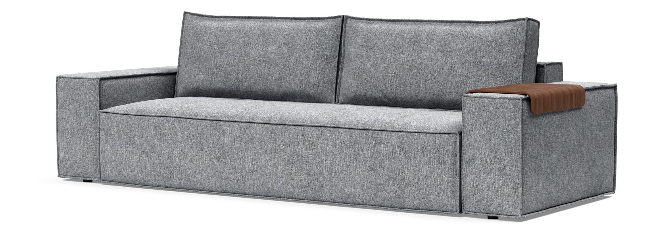 Newilla Storage Sofa Bed w/ Wide Arm Rests