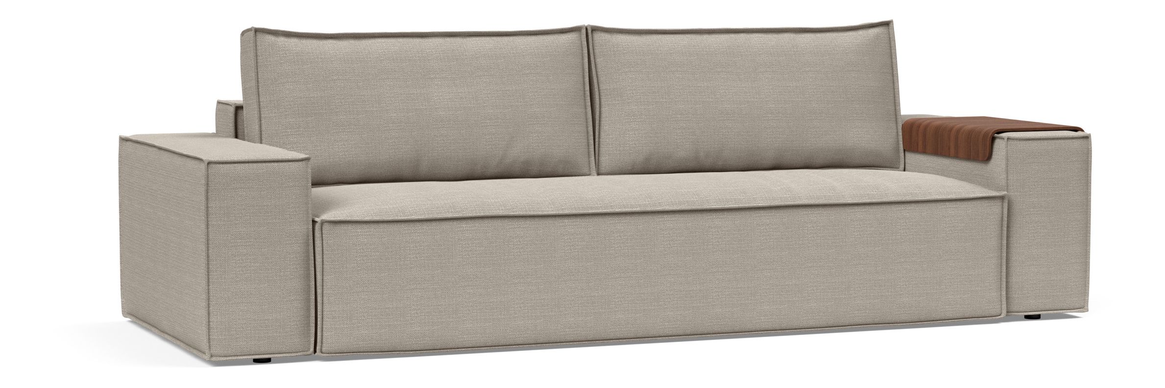 Newilla Storage Sofa Bed w/ Wide Arm Rests
