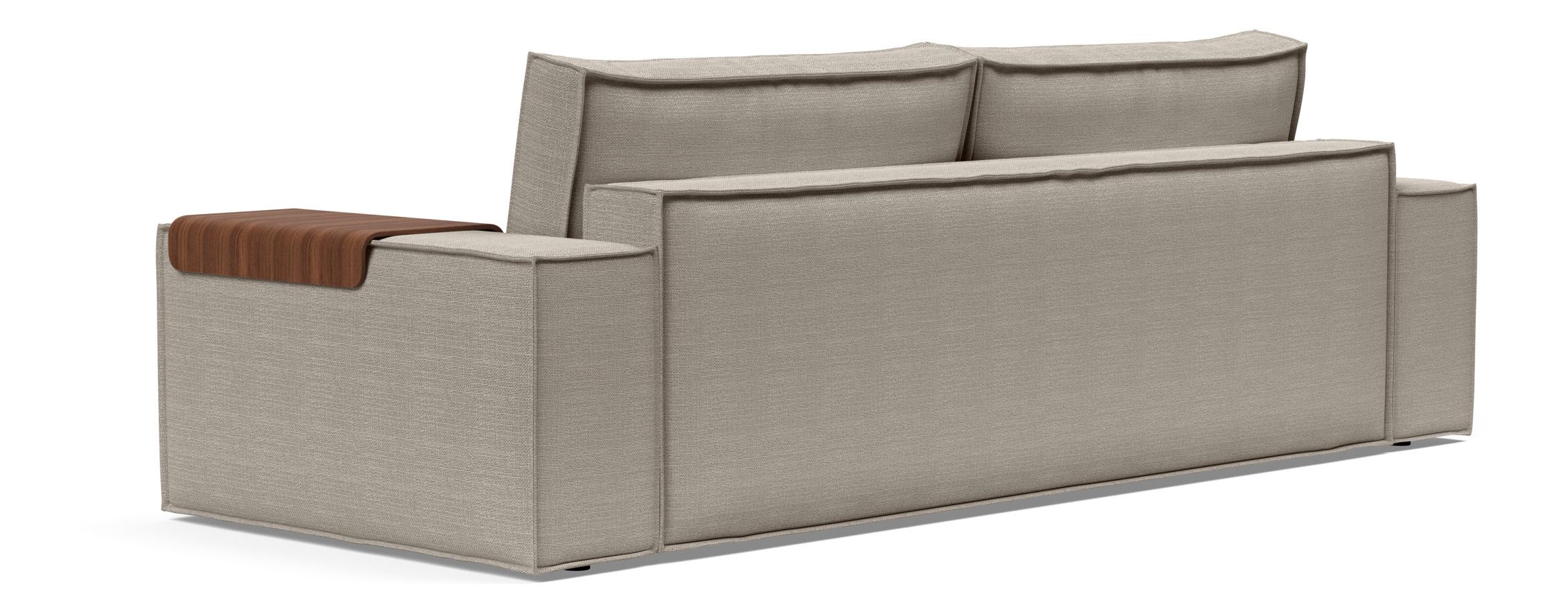 Newilla Storage Sofa Bed w/ Wide Arm Rests