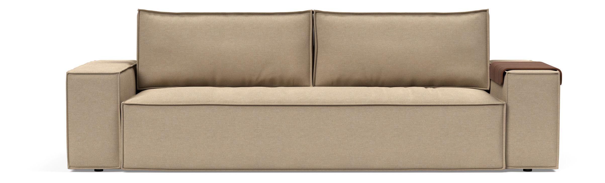 Newilla Storage Sofa Bed w/ Wide Arm Rests