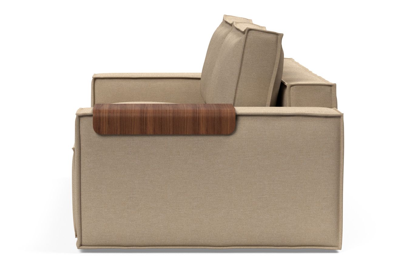 Newilla Storage Sofa Bed w/ Wide Arm Rests