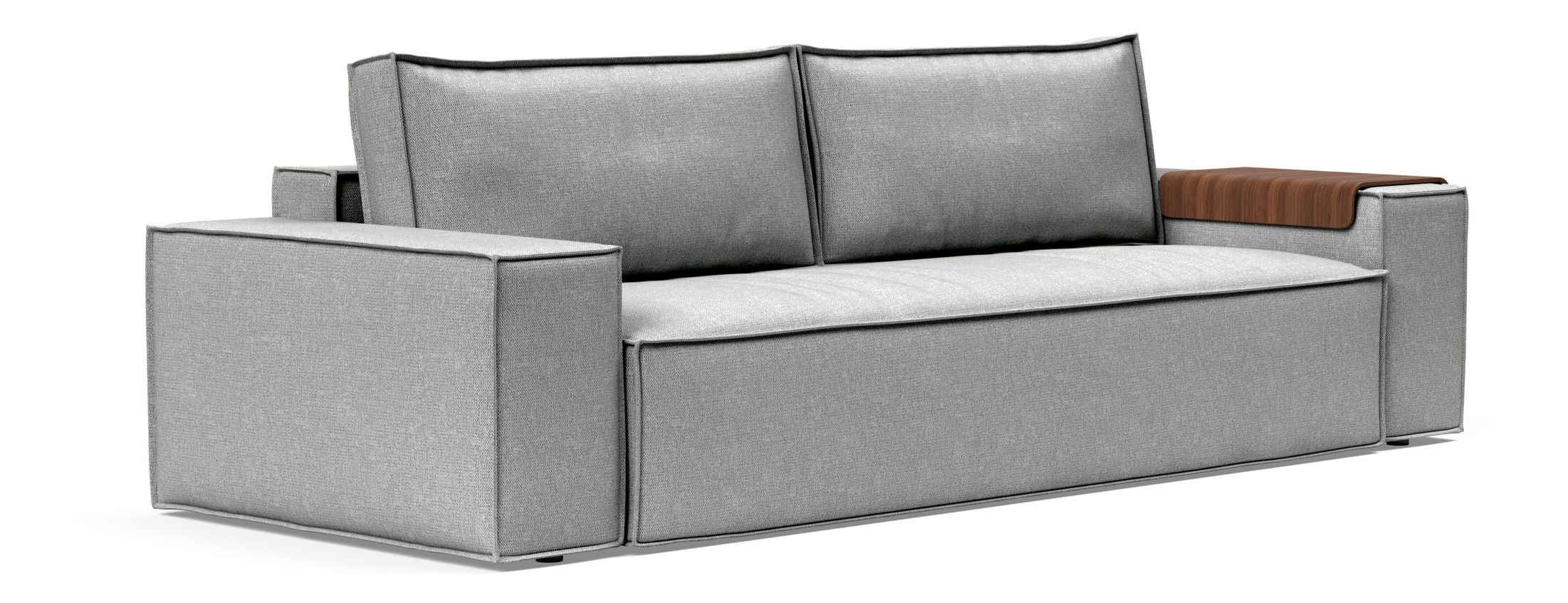 Newilla Storage Sofa Bed w/ Wide Arm Rests