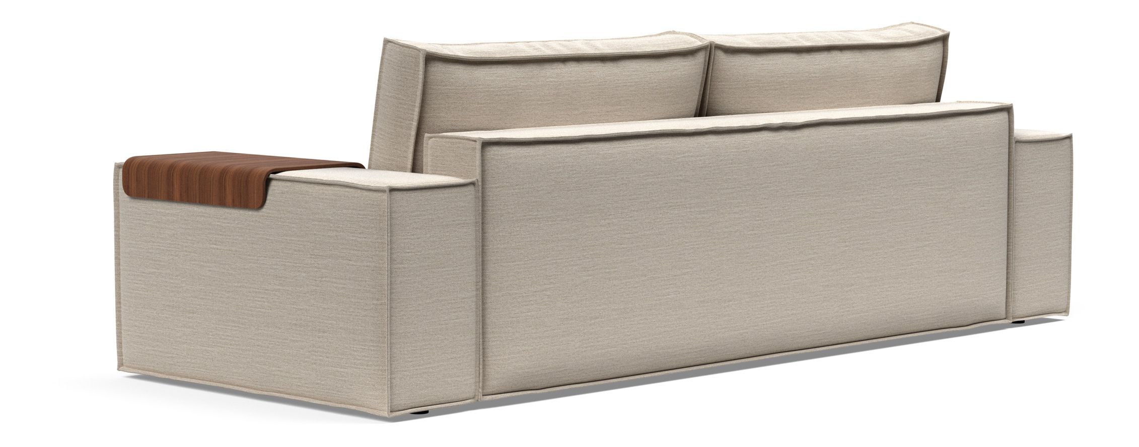 Newilla Storage Sofa Bed w/ Wide Arm Rests