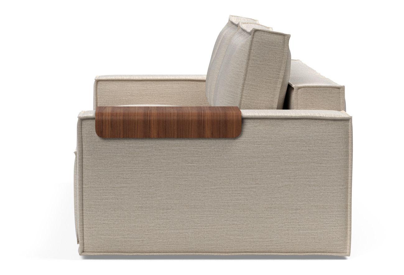 Newilla Storage Sofa Bed w/ Wide Arm Rests