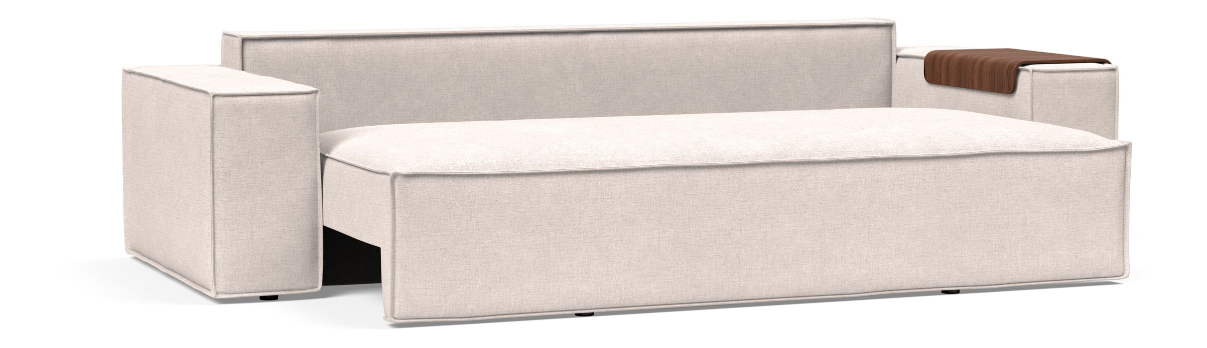 Newilla Storage Sofa Bed w/ Wide Arm Rests
