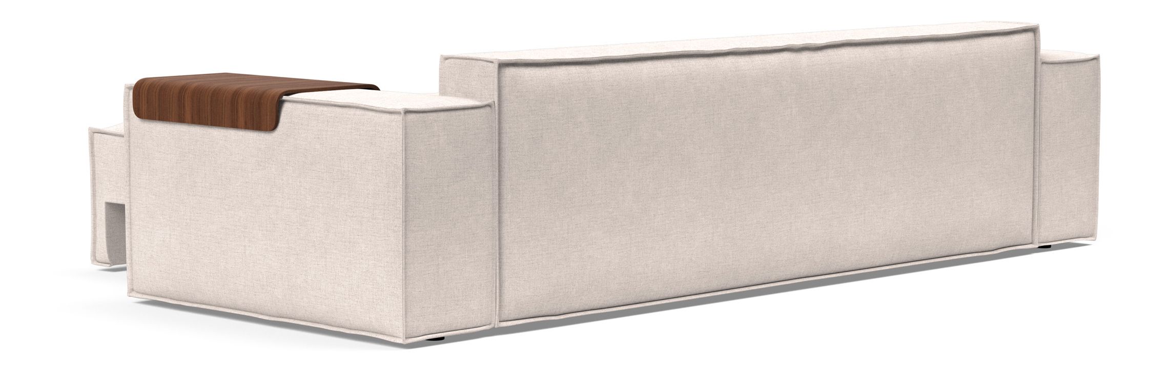 Newilla Storage Sofa Bed w/ Wide Arm Rests