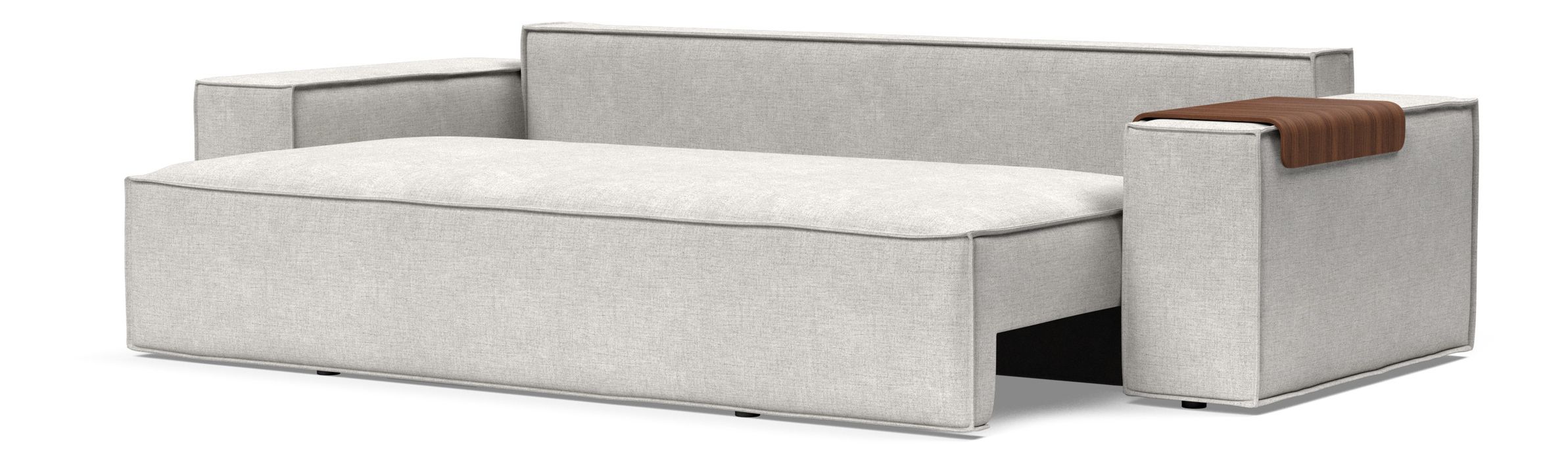 Newilla Storage Sofa Bed w/ Wide Arm Rests