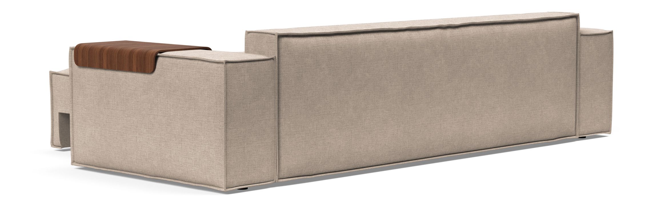 Newilla Storage Sofa Bed w/ Wide Arm Rests