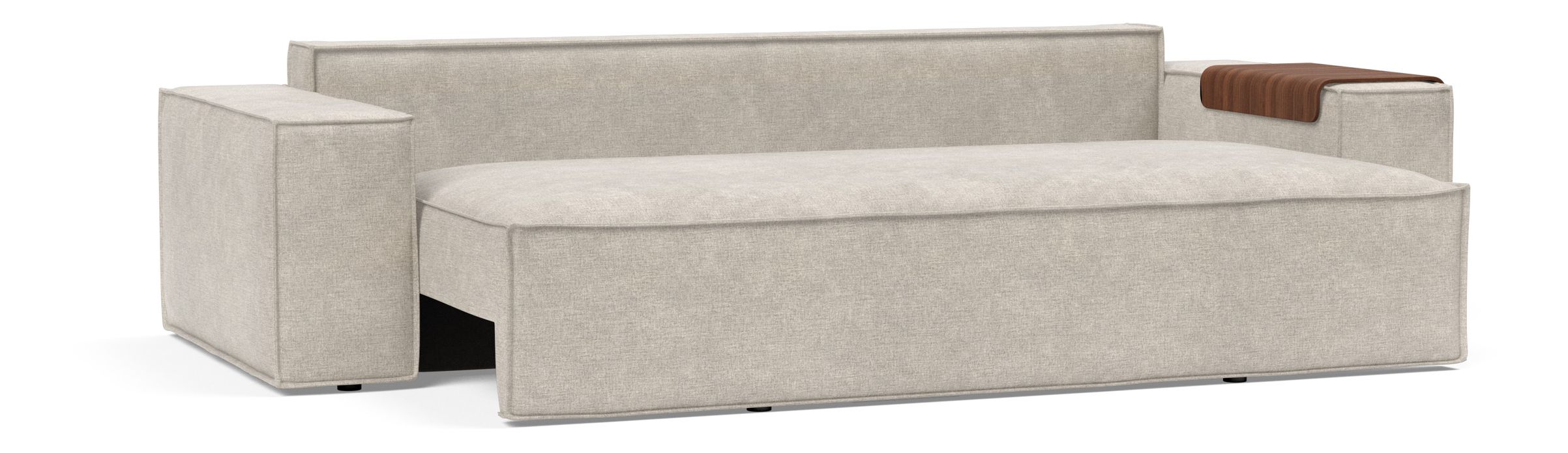 Newilla Storage Sofa Bed w/ Wide Arm Rests