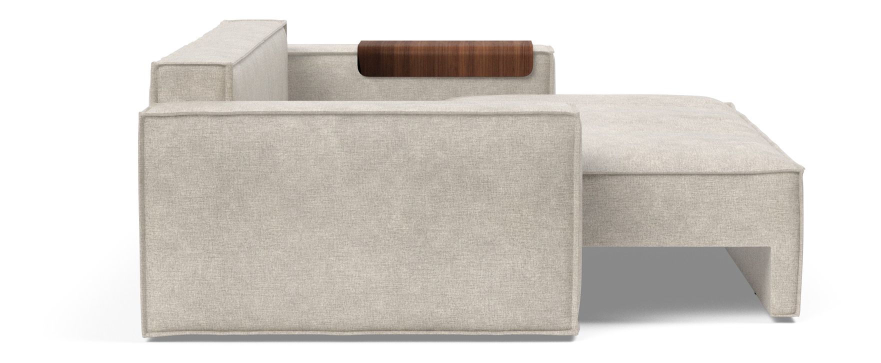 Newilla Storage Sofa Bed w/ Wide Arm Rests