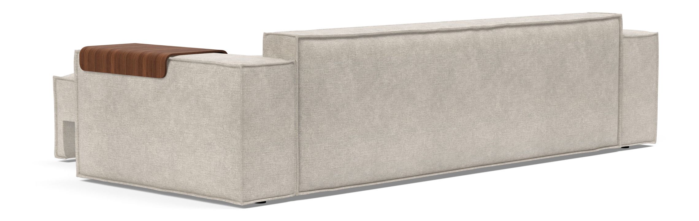 Newilla Storage Sofa Bed w/ Wide Arm Rests