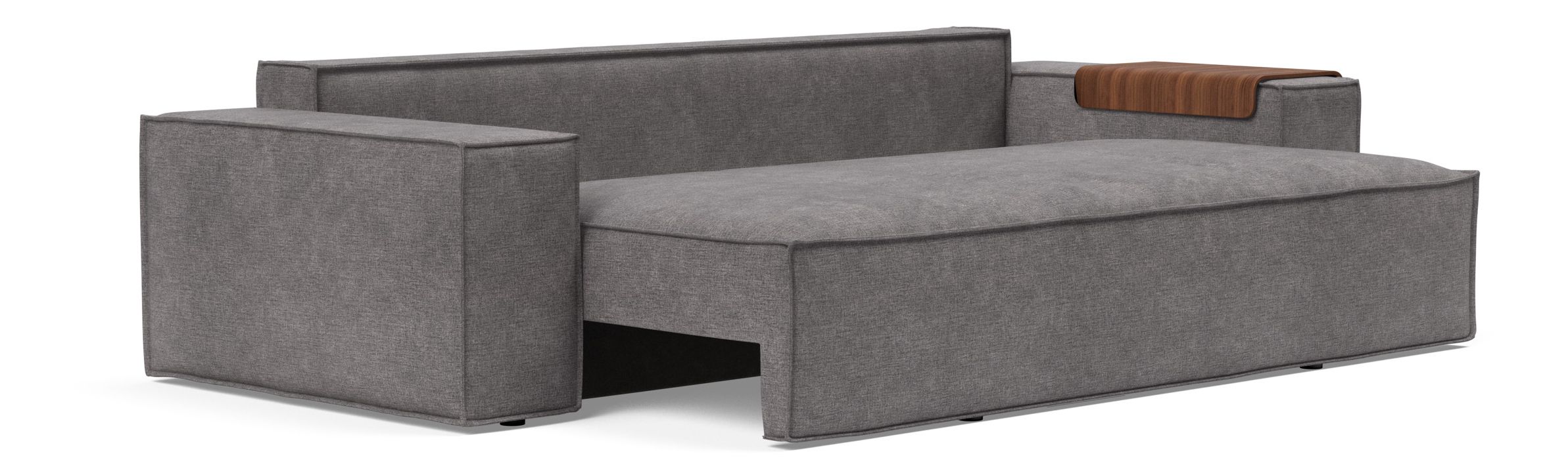 Newilla Storage Sofa Bed w/ Wide Arm Rests