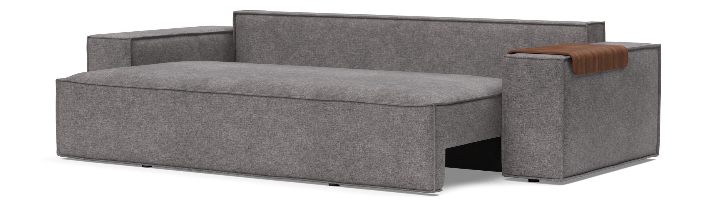 Newilla Storage Sofa Bed w/ Wide Arm Rests