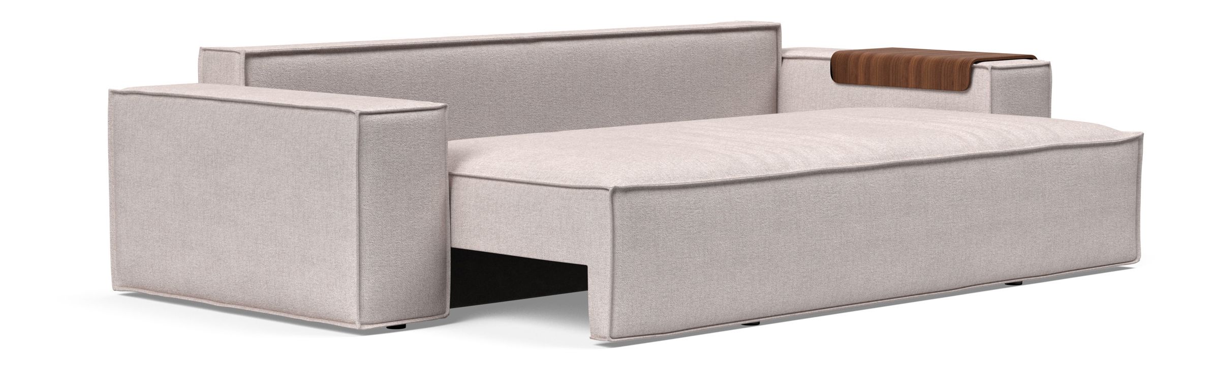 Newilla Storage Sofa Bed w/ Wide Arm Rests