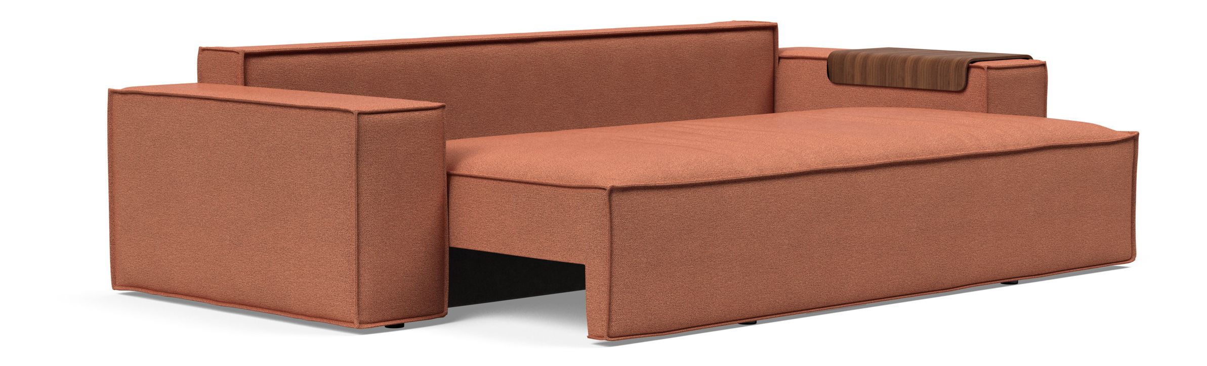 Newilla Storage Sofa Bed w/ Wide Arm Rests
