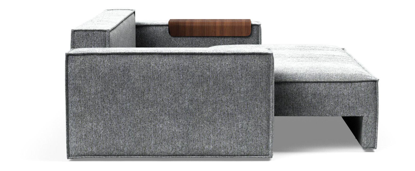 Newilla Storage Sofa Bed w/ Wide Arm Rests