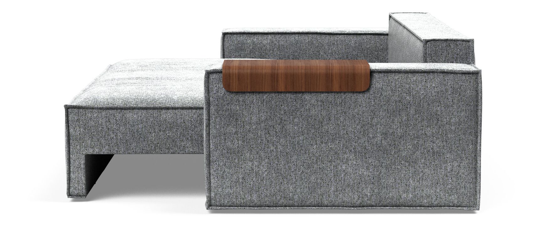 Newilla Storage Sofa Bed w/ Wide Arm Rests