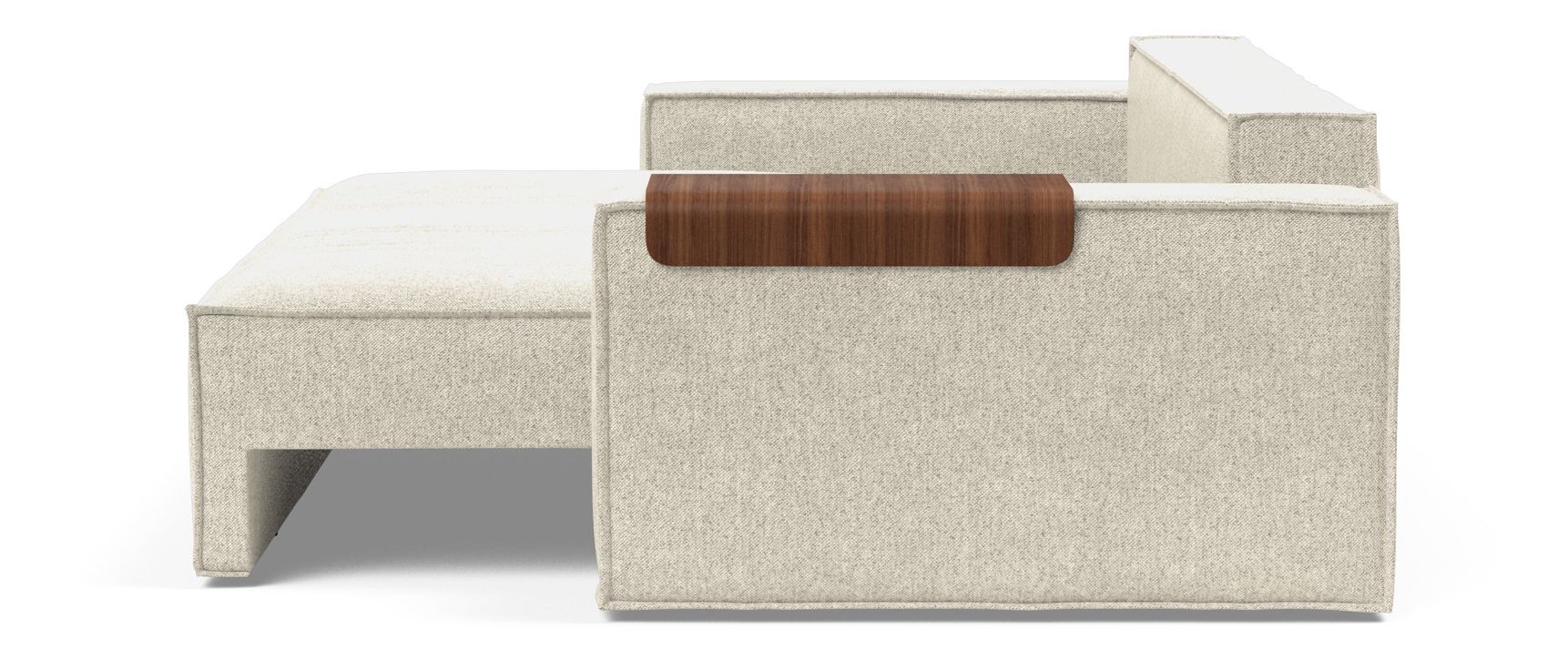 Newilla Storage Sofa Bed w/ Wide Arm Rests
