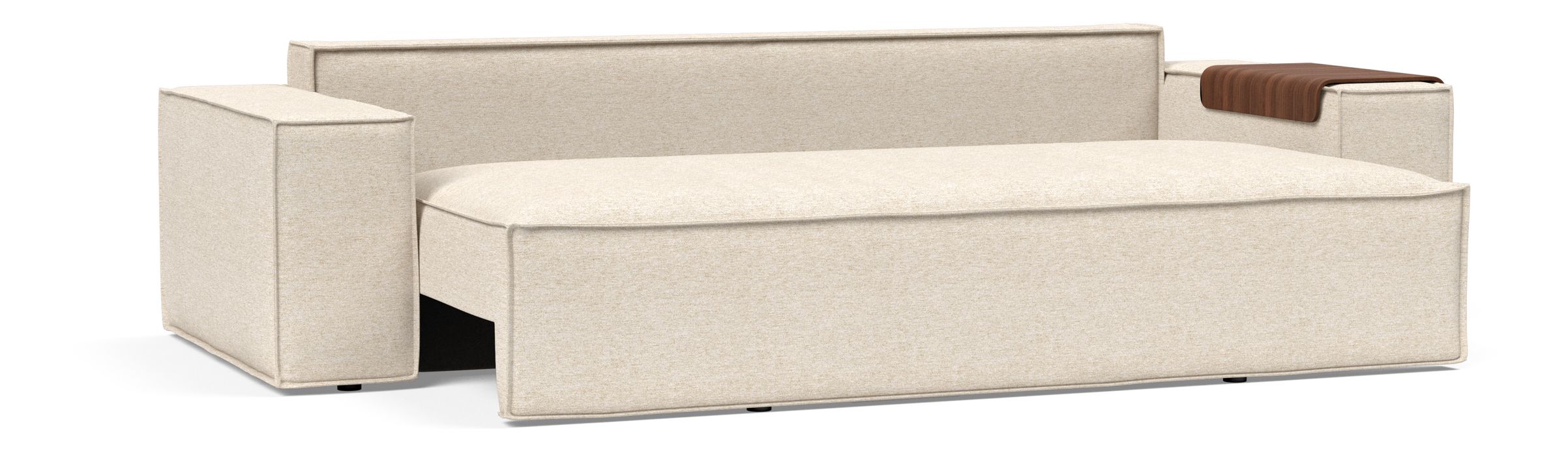Newilla Storage Sofa Bed w/ Wide Arm Rests